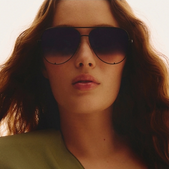 Quay Australia Accessories - Quay High Key black frame/fade lenses